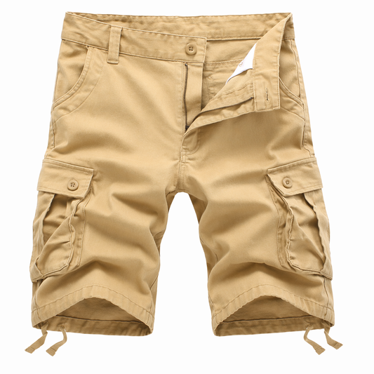 Men's Cargo Shorts - Beige