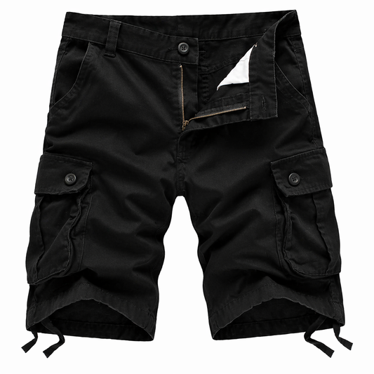 Men's Cargo Shorts - Black