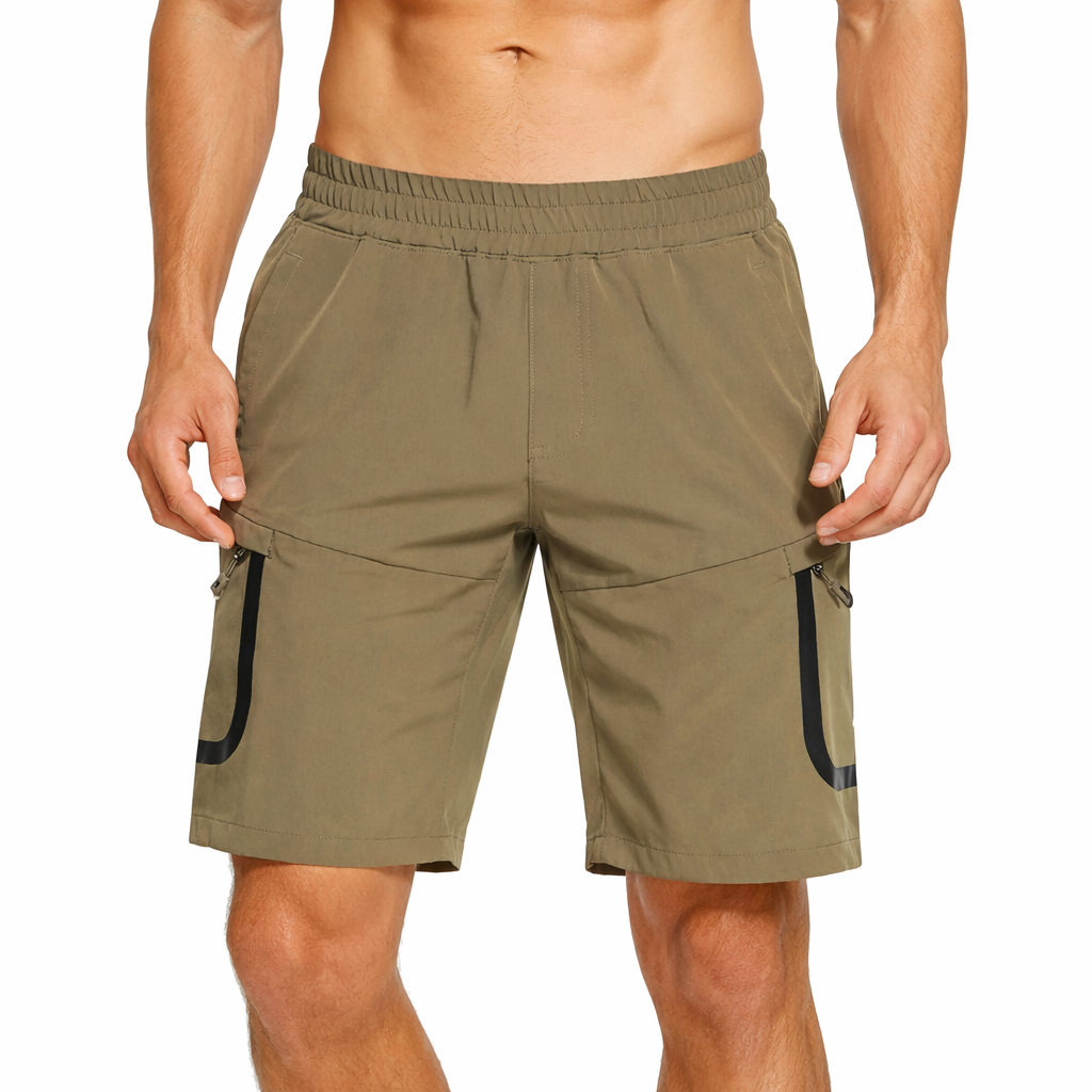 Men's Outdoor / Sports Shorts - Green