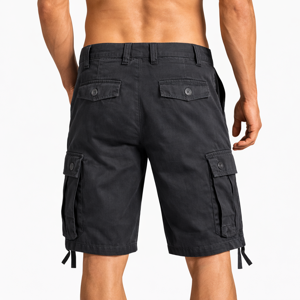 Men's Cargo Shorts - Charcoal