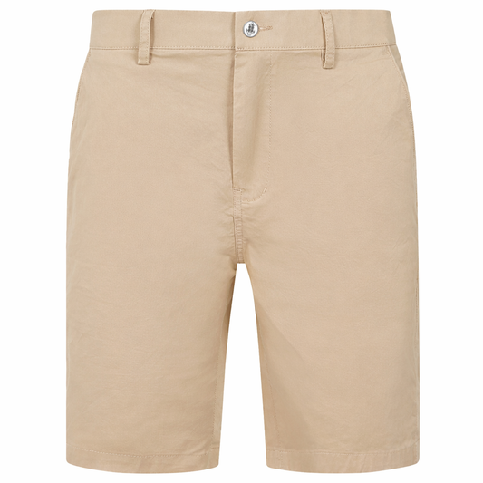 Men's Cotton Stretch Chino Shorts - Sand