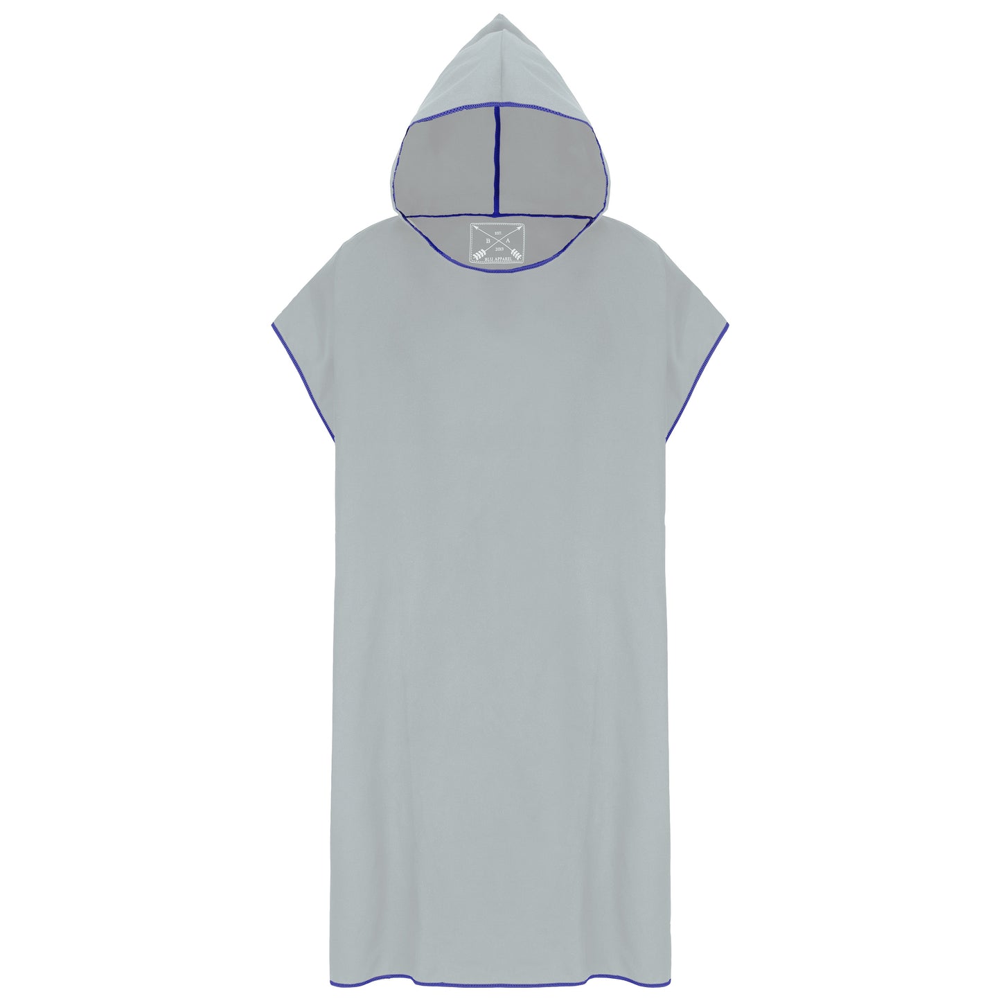 Microfibre Changing Robe / Poncho - Grey