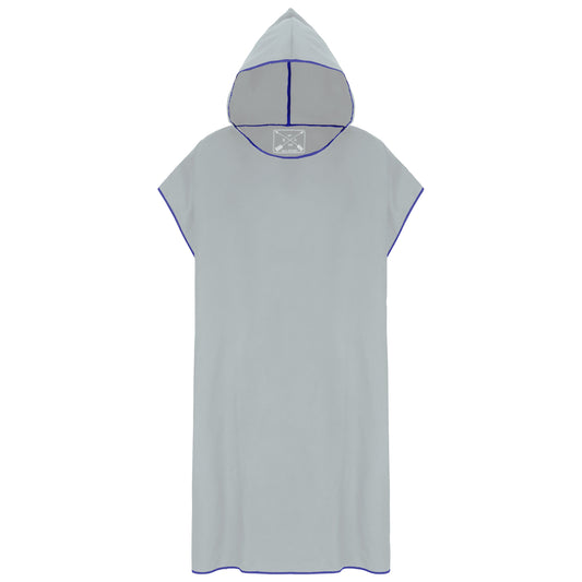 Microfibre Changing Robe / Poncho - Grey