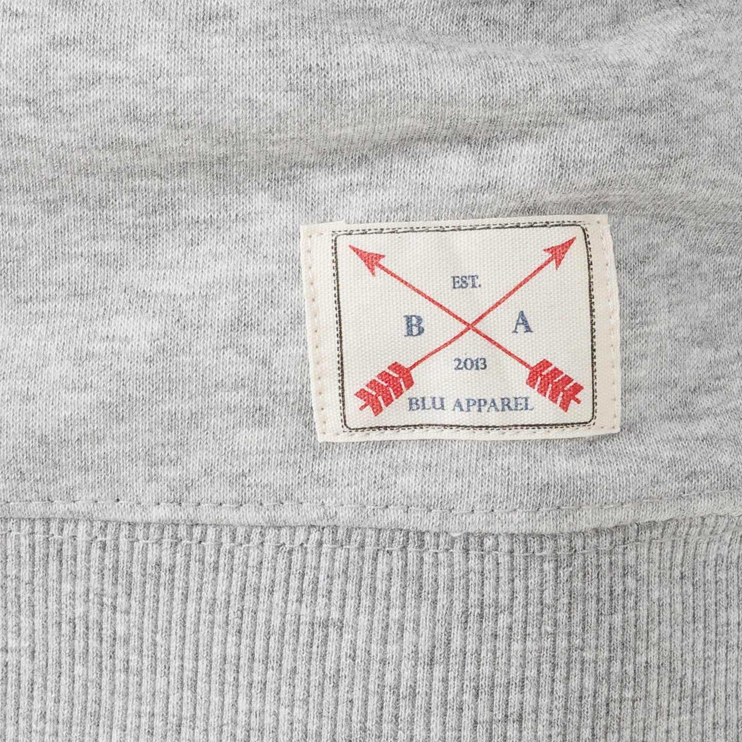 Kids Premium Crew Neck Sweater - Grey Marl