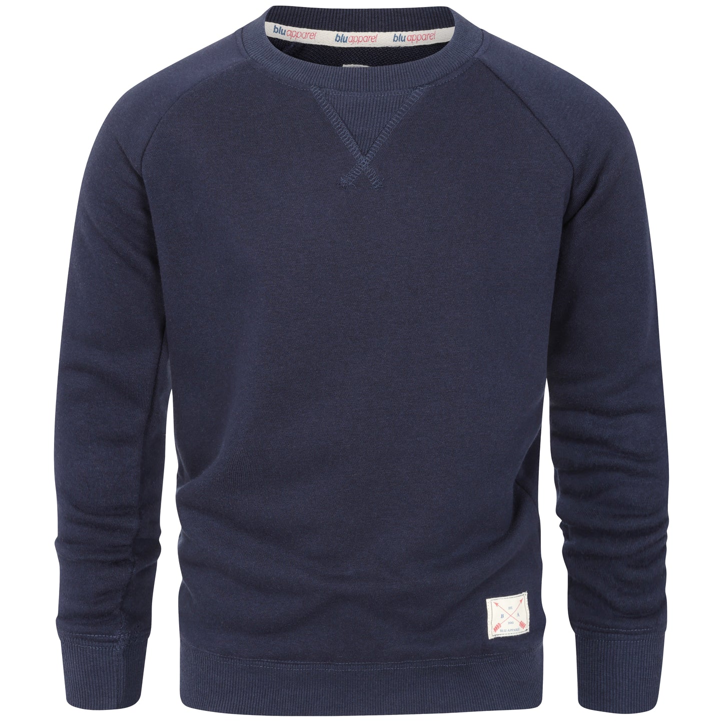 Kids Premium Crew Neck Sweater - Pink