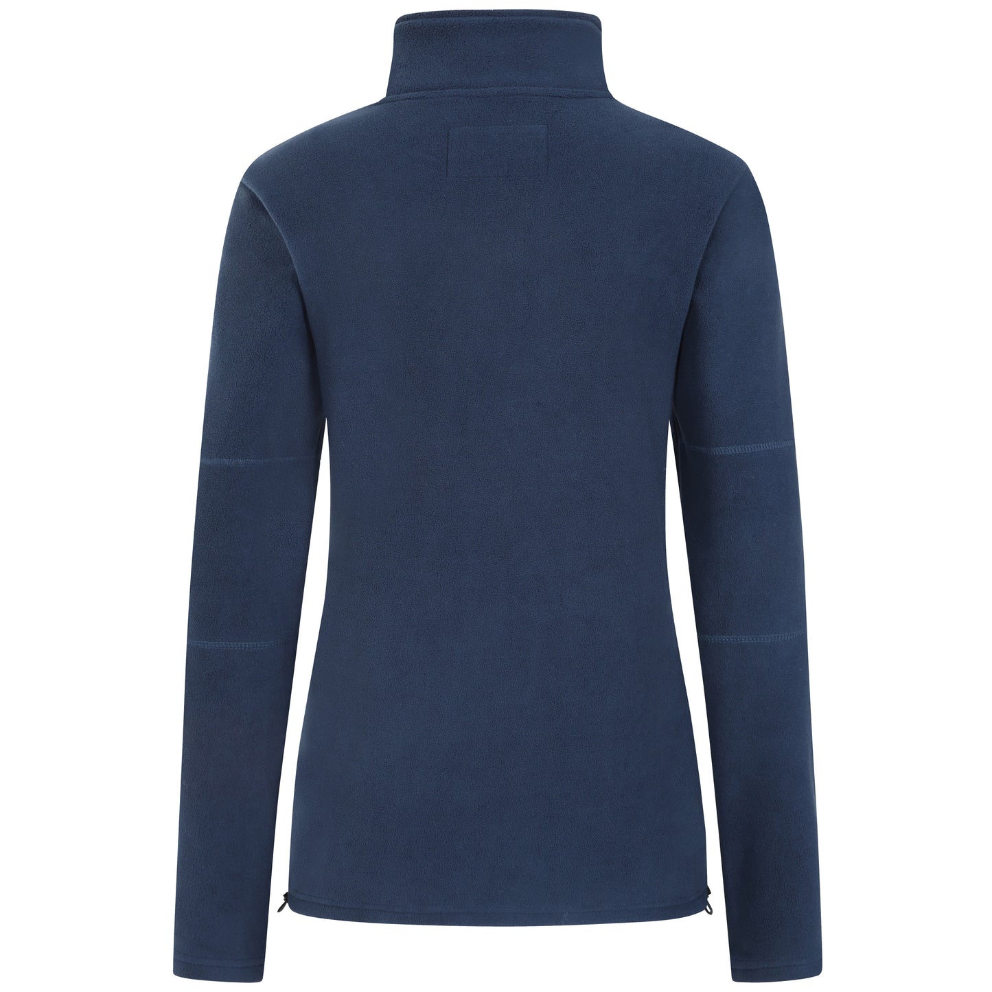 Ladies 1/4 Zip Fleece Jumper - Navy