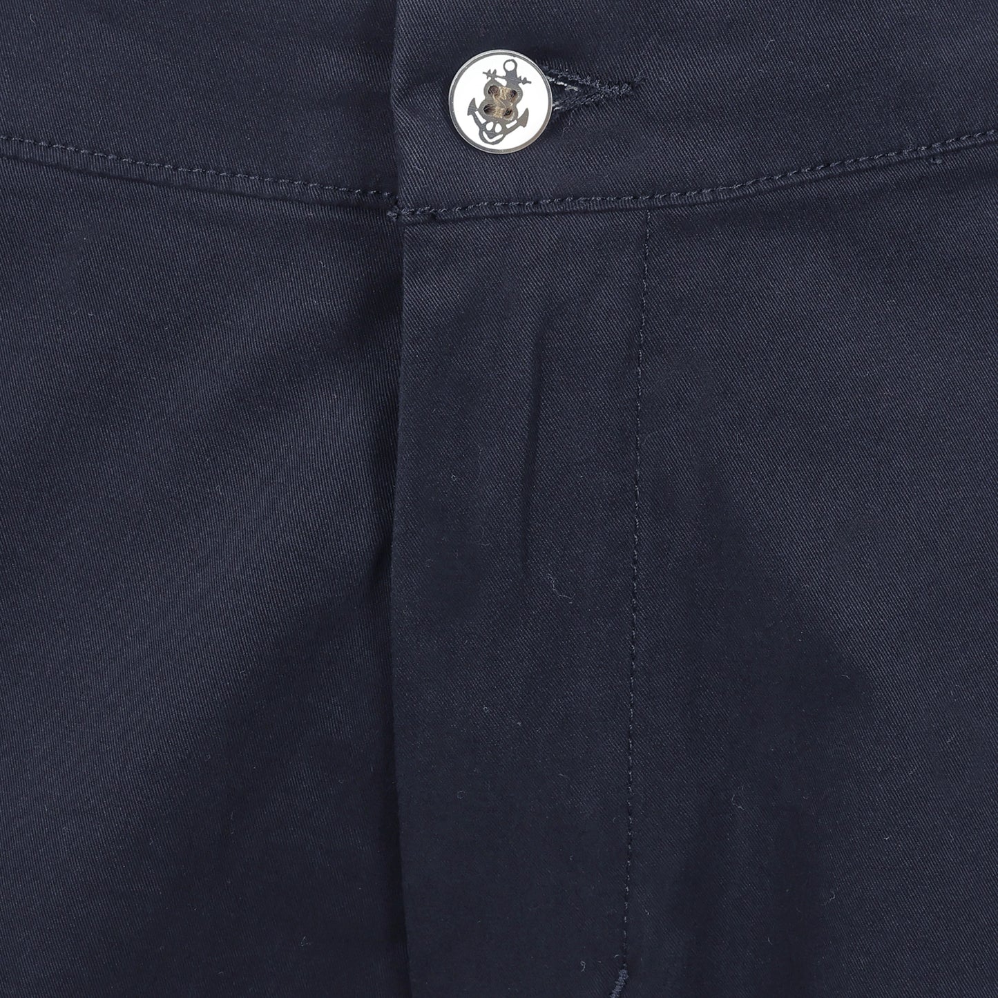 Men's Cotton Stretch Chino Shorts - Navy