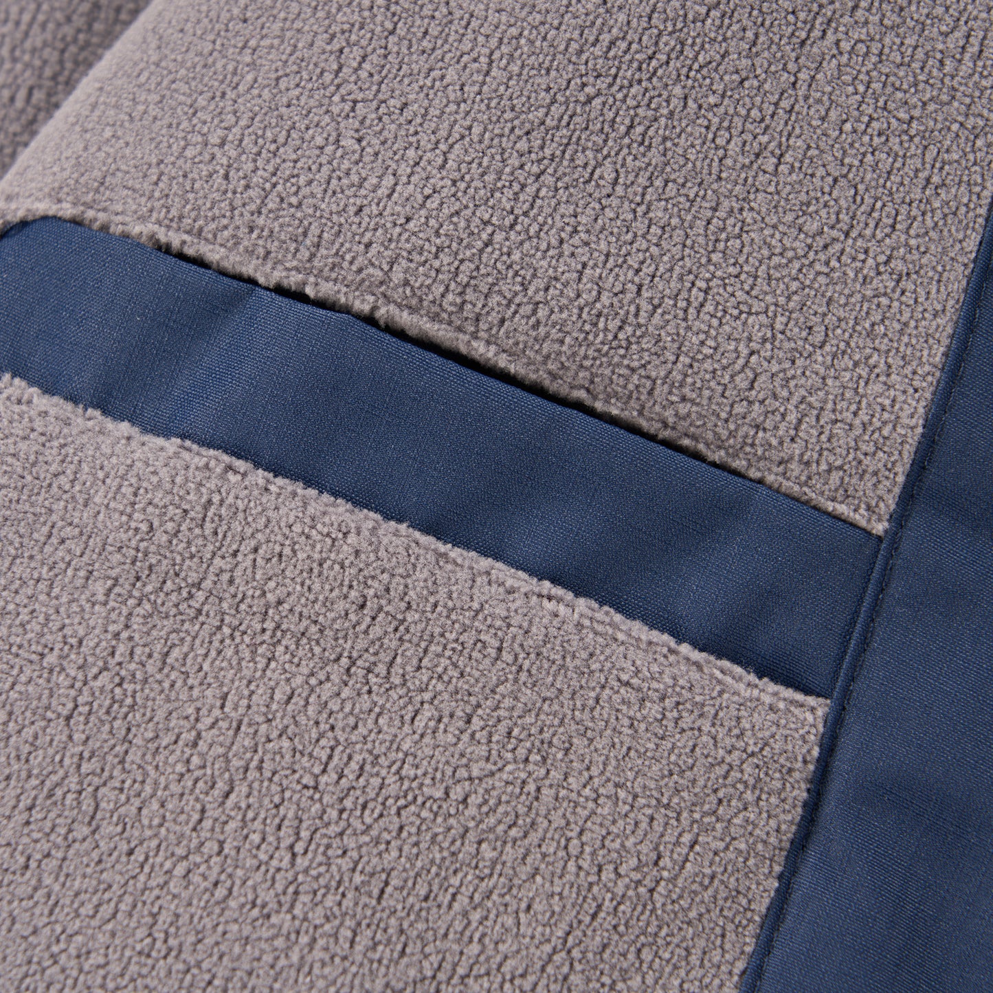 Kids Fleece Lined Waterproof Rain Jacket - Navy