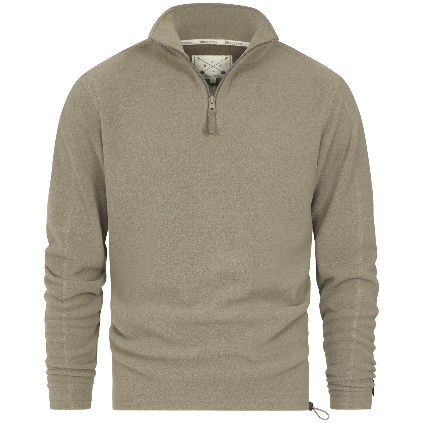 Mens 1/4 Zip Fleece Jumper - Navy