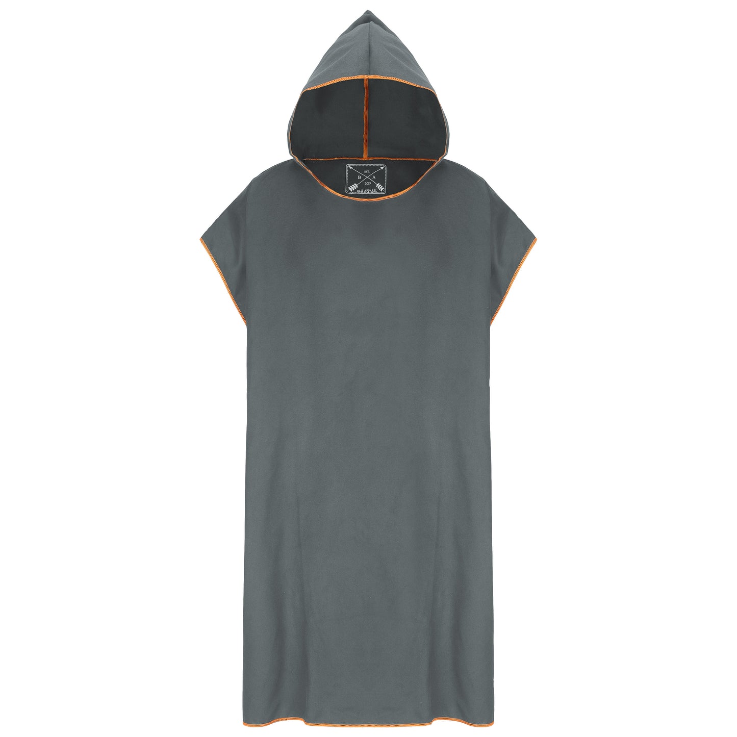 Microfibre Changing Robe / Poncho - Grey