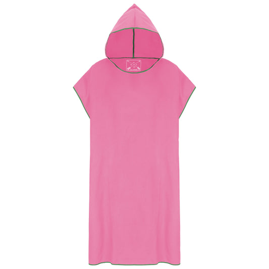 Microfibre Changing Robe / Poncho - Pink