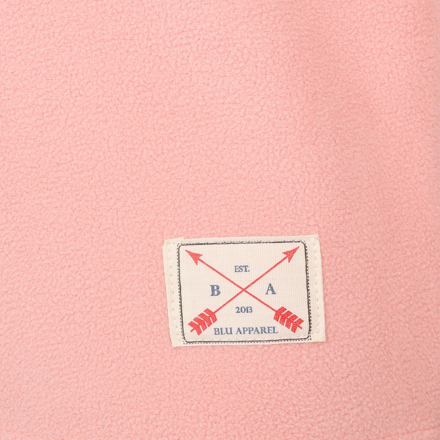 Kids 1/4 Zip Fleece Jumper - Pink