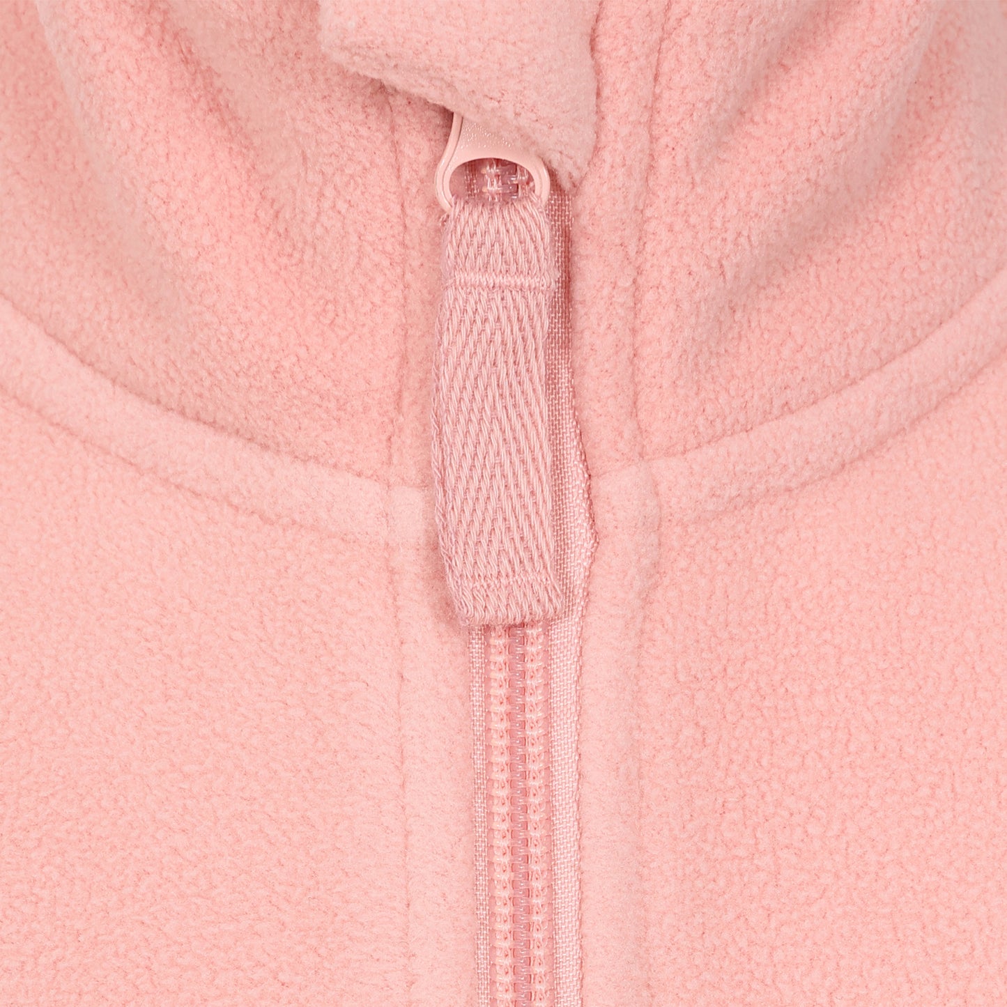 Kids 1/4 Zip Fleece Jumper - Pink