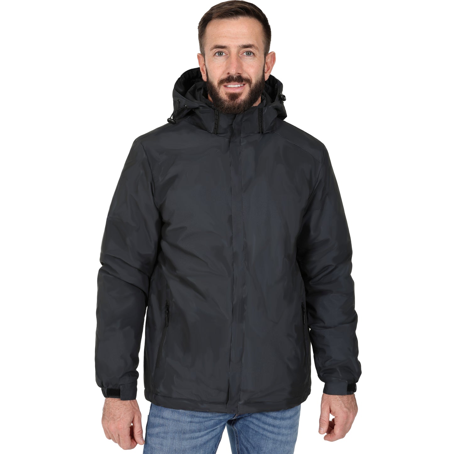 Men’s Padded Waterproof Coat - White