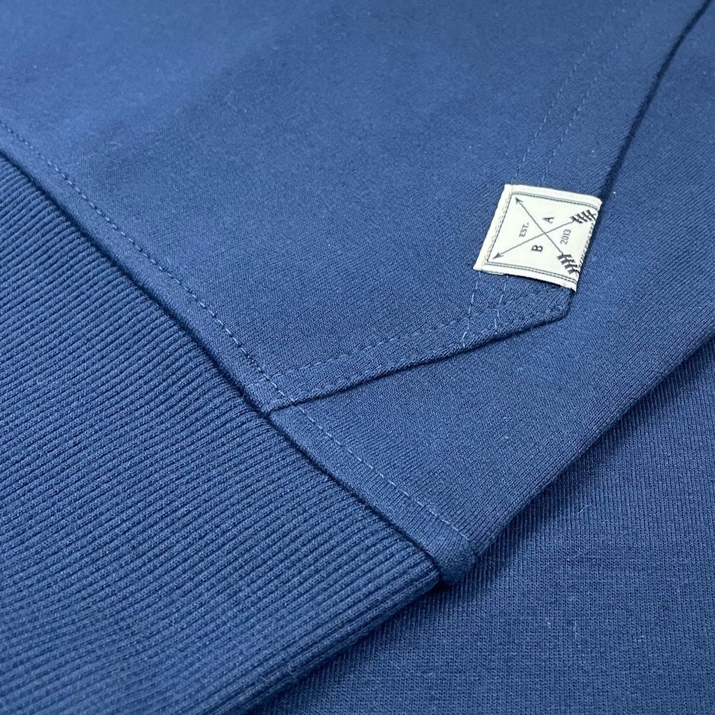 Men's Full Zip Midweight Hoodie - Navy