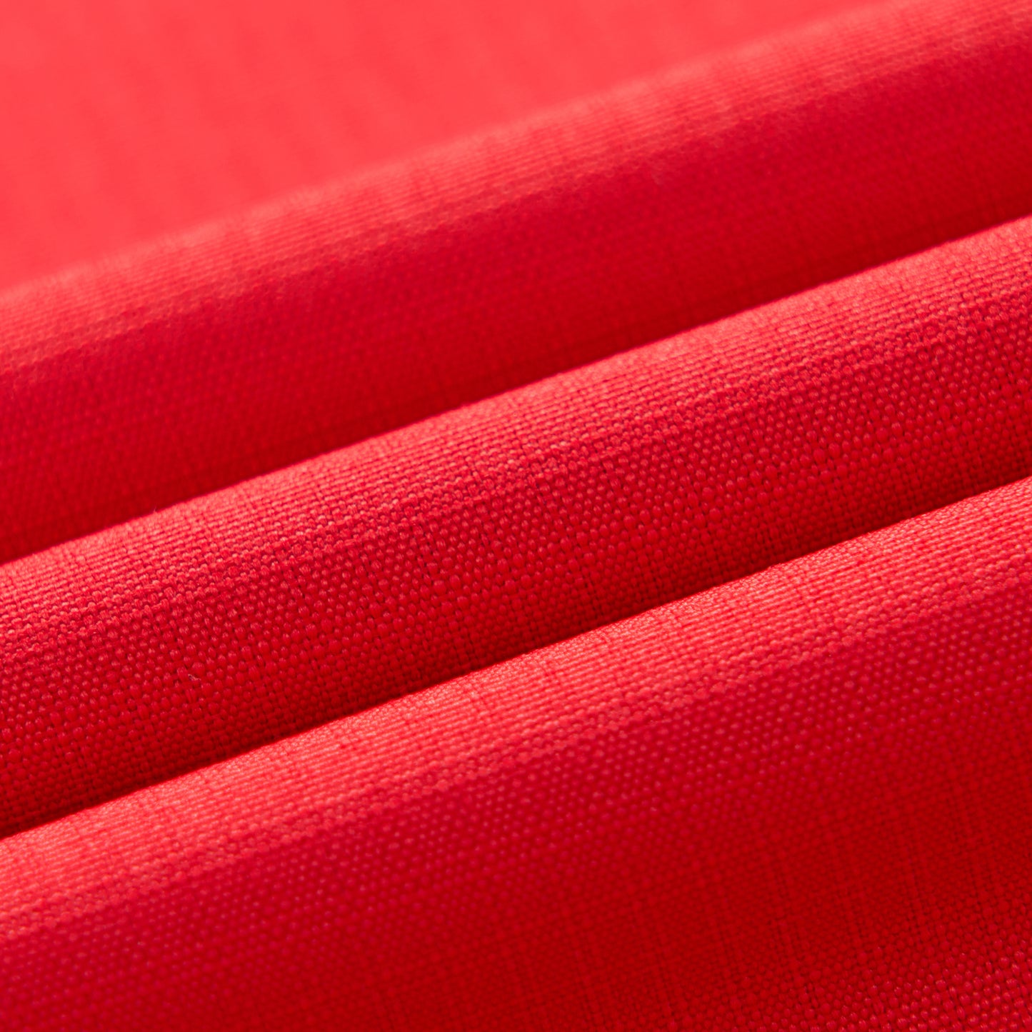 Kids Fleece Lined Waterproof Rain Jacket - Red