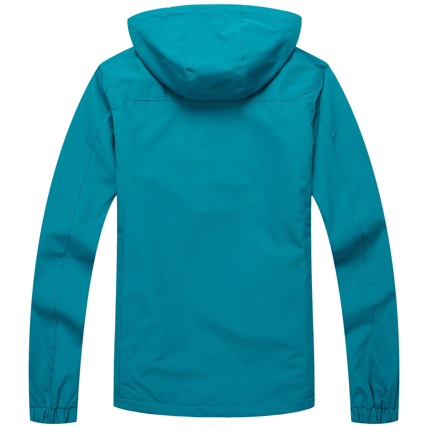 Ladies Fleece Lined Rain Jacket - Teal - Blu Apparel