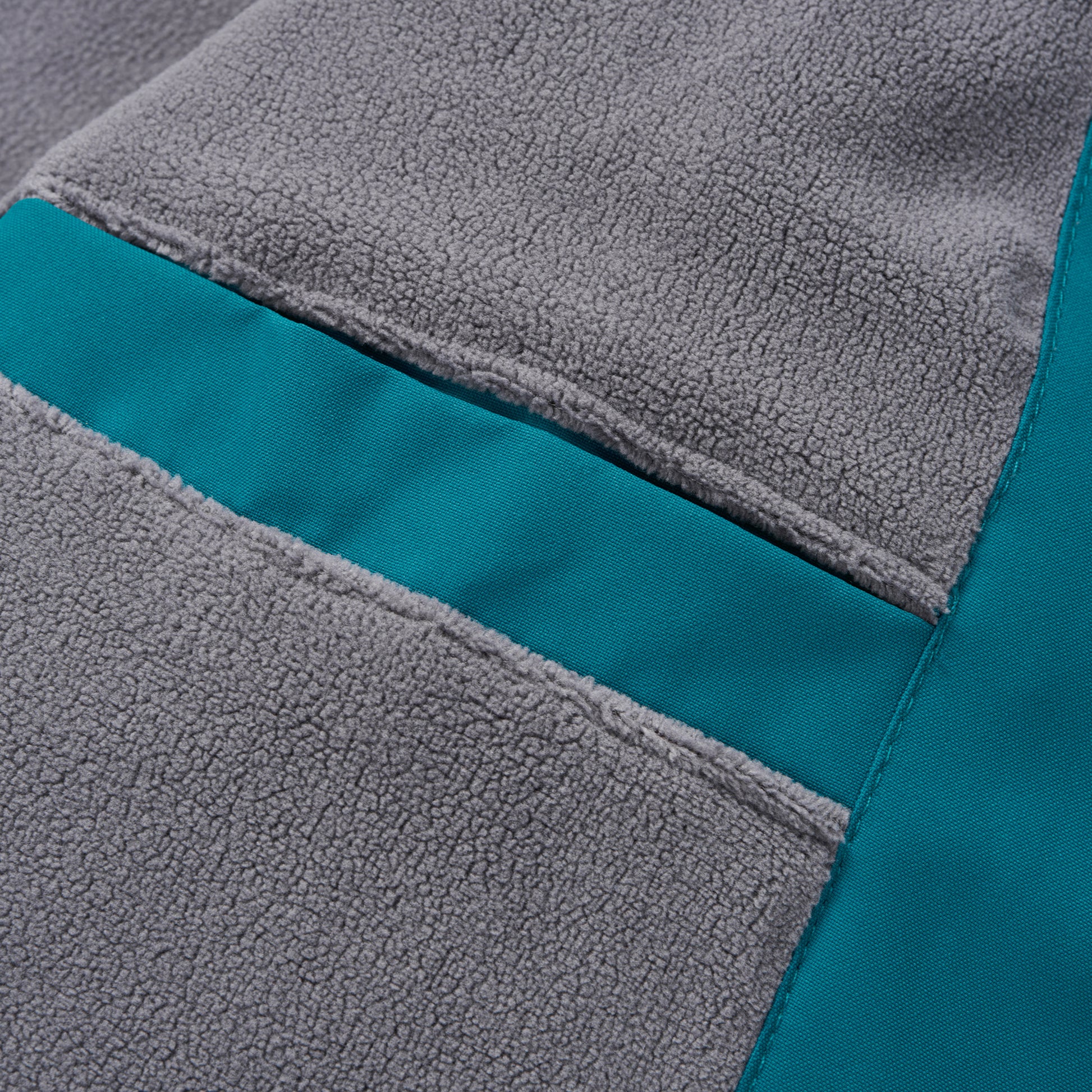 Ladies Fleece Lined Rain Jacket - Teal - Blu Apparel