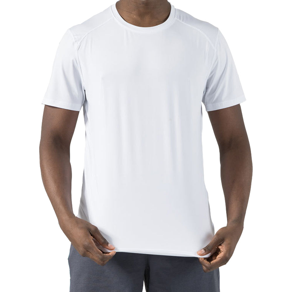 Men's Activewear T-Shirt - White