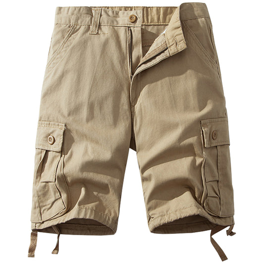 Men's Cargo Shorts - Beige