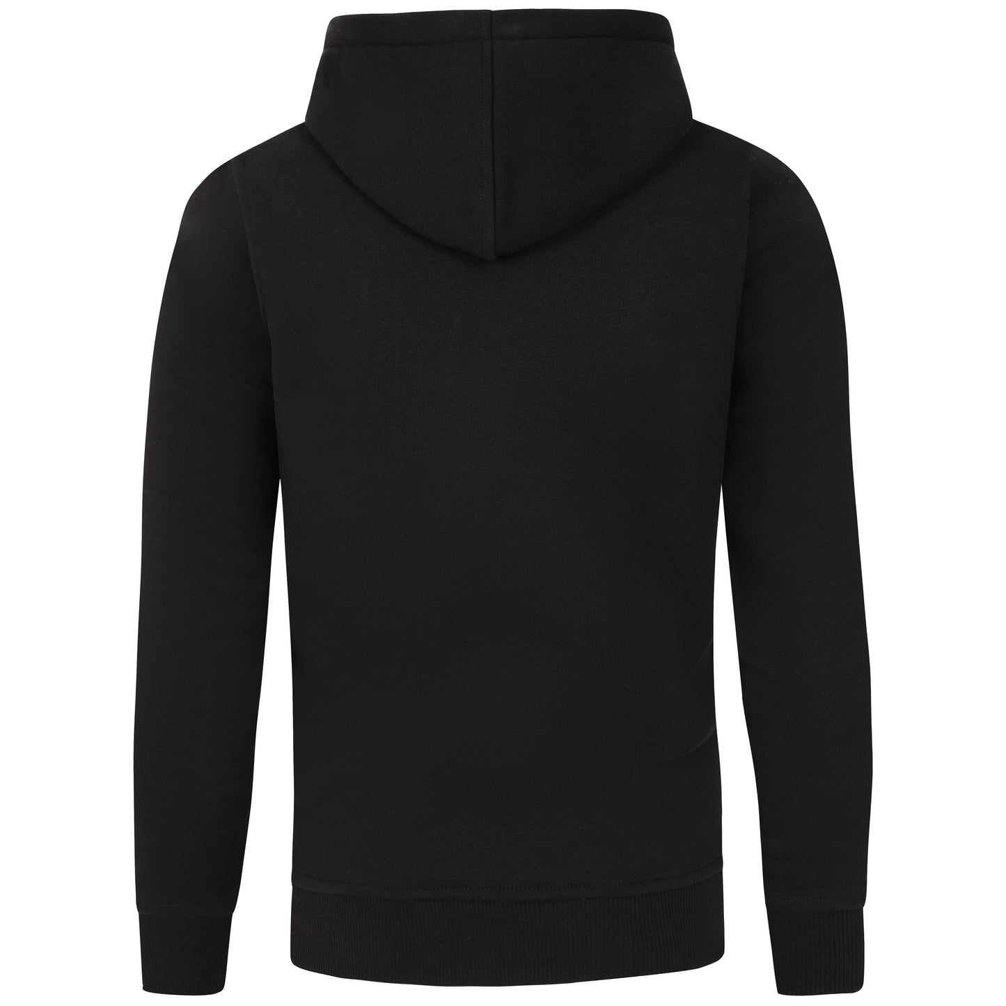 Kids Overhead Fleece Lined Hoodie - Black