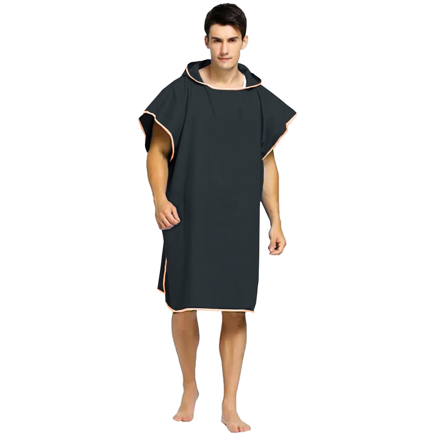 Microfibre Changing Robe / Poncho - Grey