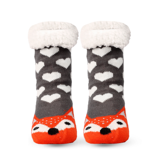 Ladies Plush non-slip Slipper Socks