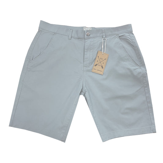 Men's Cotton Stretch Chino Shorts - Grey