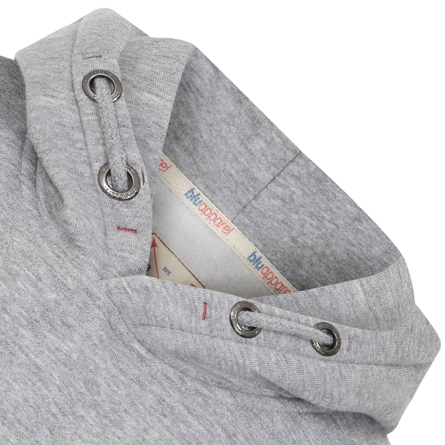 Kids Overhead Fleece Lined Hoodie - Grey