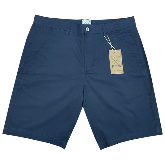 Men's Cotton Stretch Chino Shorts - Navy