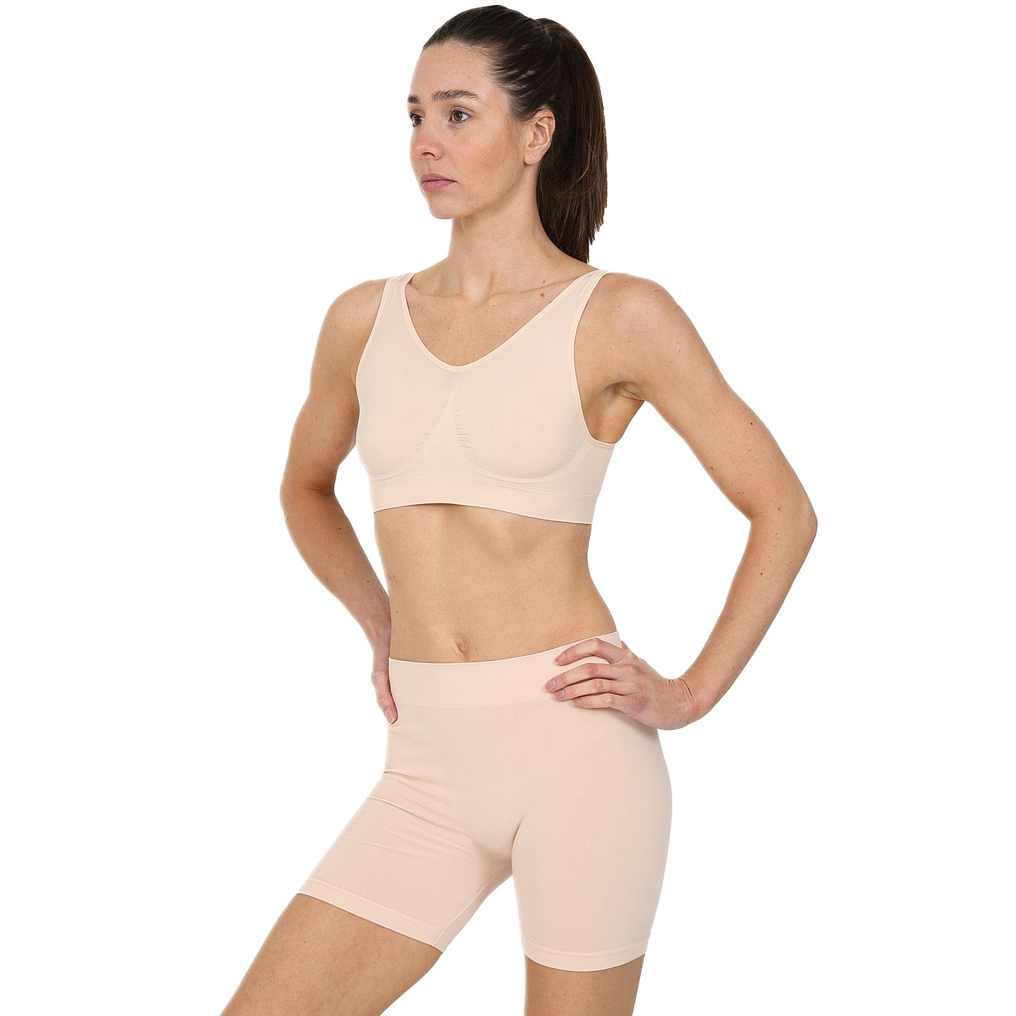 Chub Rub Shorts - 1 Pack - Nude