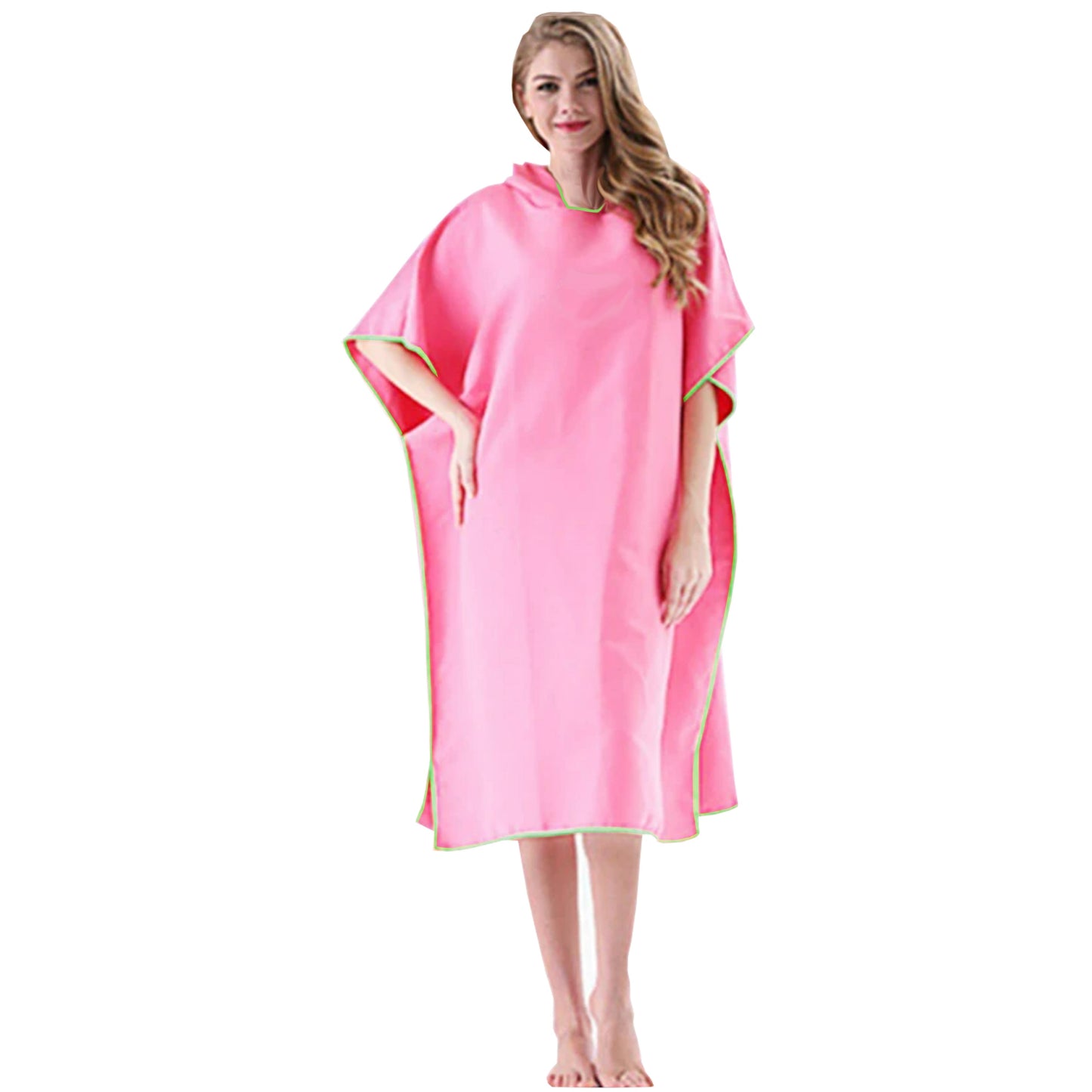 Microfibre Changing Robe / Poncho - Orange