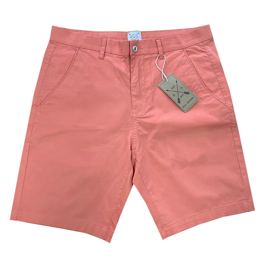 Men's Cotton Stretch Chino Shorts - Terracotta